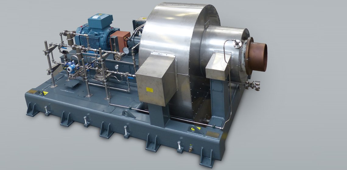 Process gas blower